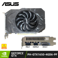 Asus Graphics Cards GTX 1650 SUPERPH-GTX1650-4GD6 4GB GDDR6 128-bit1620 MHz PCI Express 3.0 OpenGL 4.6 7680 x 4320 used