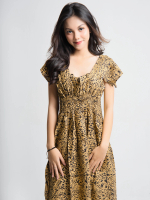 [Olbeautiq] Dress serut leopard