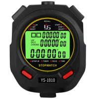 Glow Electronic Stopwatch Timer Training Professional Fitness Track and Field Referee Coach Race Watch Sport Running