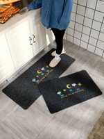 廚房地墊新款2021防油地毯家用門口進門防滑墊地墊子門墊吸水腳墊