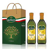Olitalia奧利塔 頂級芥花油禮盒組(750mlx2瓶)