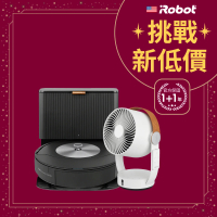 【iRobot】Roomba Combo j7+ 掃拖合一機器人 送瑞士Stadler Form Leo 3D循環扇(保固1+1年)