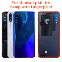 New For Hw P30 Lite Battery Cover Back Glass Rear Housing Door Case Replacement MAR-AL00 MAR-TL00 MAR-LX2 MAR-LX1M
