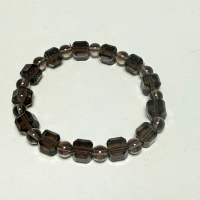 Smoky Quartz Cube 8mm DIY/Customising