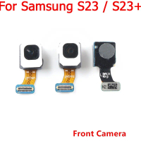 เปลี่ยนสำหรับ Samsung Galaxy S23/S23 Plus S23+ SM-S911 S916 S911B โมดูลกล้องหน้าขนาดเล็กดั้งเดิม สาย