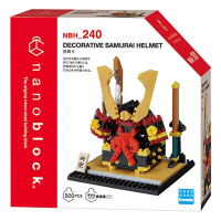 【nanoblock 河田積木】NBH_240 日本武士頭盔裝飾