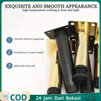 Hitam/emas Kaki Kursi Sofa Kualitas Tinggi Kaki Sofa Gold Kaki Kursi Stainless Dapat Disesuaikan 15c