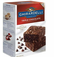 [COSCO代購4] D847909 Ghirardelli Triple 巧克力布朗尼預拌粉 3.4 公斤
