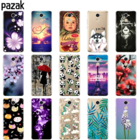 silicone case for huawei Y7 2017 case soft tpu back phone cover for huawei Y7 prime 2017 protective printing clear coque