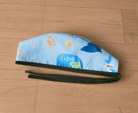 Topi dokter/Scrub hat/Surgical cap/Headcap katun karakter