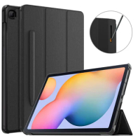 Case for Galaxy Tab S6 Lite 2020,Ultra Slim Lightweight Tri-Fold Cover with Auto-Wake/Sleep &amp; Pen Holder For Galaxy Tab S6 Lite