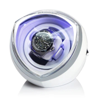 New Single Watch Winder For Automatic Watches Watch Box Automatic Winder Storage Display Case Box US Plug