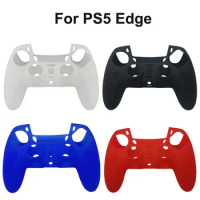 Soft Silicone Cover Cases For PS5 Edge Controller Skin Protective Gamepad Joystick Game Accessories for DualSense Edge Anti-Slip