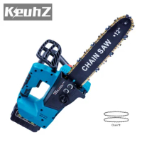 12 inche lithium chainsaw brushless electric chain saw logging pruning saws household electric chain saw portable chainsaw