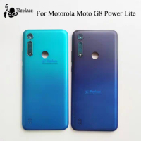 6.5" For Motorola Moto G8 Power Lite XT2055 Back Battery Cover Door Housing case Rear Cover parts