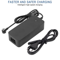42V 2A Scooter Charger Battery Charger Adapters for Xiaomi 4/ Electric Scooter 4Pro Electric Scooter Accessories EU Plug