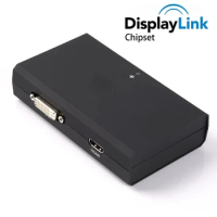 USB 3.0 to DVI HDMI-compatible converter Chipset dual Display Displaylink chipset USB audio&amp;video Graphics adapter DVI/HDMI