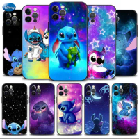 Smartphone Funda Disney Stitch Rainbow HorFor Apple iPhone 14 8 Plus 11 12 Pro Max XR 13 14 XS X Case