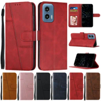 For Motorola Moto G34 5G Case Flip Wallet Book Cover for Coque Motorola G34 MotoG34 G 34 5G Leather Protect Phone Case Fundas