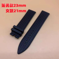 For Chopard Chopin Classic Racing 168511 Rubber Watchband Waterproof Sweat-Proof Soft Comfortable Me