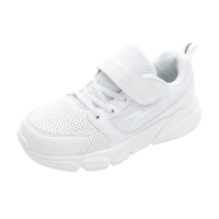 【ARNOR】阿諾-輕量緩震運動鞋/中大童鞋19~23cm 霜白色(ARKR38299)