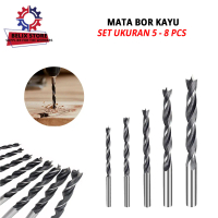 Mata Bor Kayu Set 5 - 8 Pcs Material Baja 3mm - 10mm