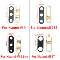 100 Pcs Back Rear Camera Glass Lens Replacement Parts For Xiaomi Mi 9 Mi9 Se Lite Mi 10 Mi10 10T Pro Note 10 Lite Mi 11 Xiaom