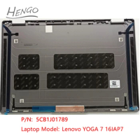 5CB1J01789 Gray Original New For Lenovo YOGA 7 16IAP7 Laptop Lcd Back Cover Rear Lid Top Case