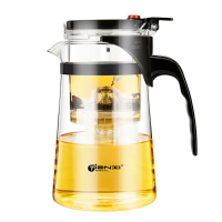 飄逸杯泡茶壺玻璃沏茶杯過濾耐高溫茶水分離茶具家用沖茶器1000ML