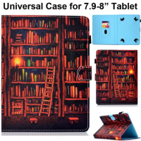 8" Universal Case for 8.0 7.9 7.8 Tablet E-Book Ereader Cover Protector For Samsung Lenovo Huawei 8 inch Casing Stand Protection