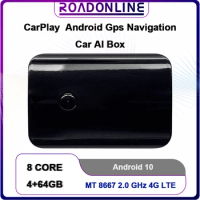 Android 10 Wireless Carplay Android Auto Ai Box Car Intelligent System For Volkswagen Netflix Android Box
