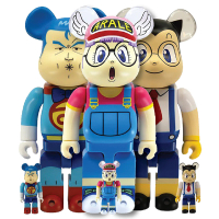 Be@rbrick Bearbrick – 100% 和 400% 3 件套 Dr.Slump | 小雲 Arale | IQ博士 | 超人