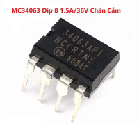 IC Chuyển Đổi Điện Áp MC34063 Dip 8 1.5A/36V Chân Cắm