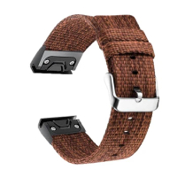 26mm Nylon Quick Fit Watchband For Garmin Descent MK1 MK2 MK2i Correa for Garmin Fenix 7X 6X Pro 5X Plus Smart Watch Band Strap