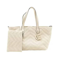 Gucci GG Marmont Medium Tote Bag White White