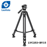 Leofoto 徠圖 LVC253C+BV15碳纖維3節三腳架含油壓雲台(彩宣總代理)