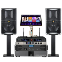 KV-V5 Max Karaoke Machine System KTV Professional Karaoke Player High-power Amplifiers and Speakers Karaoke System Set