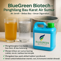 Menghilangkan bau karat air sumur