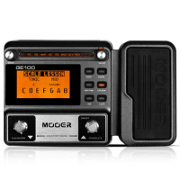 Mooer Magic Ear Ge100 Electric Guitar Comprehensive Effector Guitar Effector Recording 8 Effect Modules 80 preset sounds