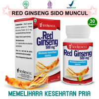 30 KAPSUL RED GINSENG SIDOMUNCUL AKAR GINGSENG MERAH KOREA MEMELIHARA KESEHATAN TUBUH SIDO MUNCUL