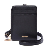 JIMS HONEY CASSANDRA WALLET ID CARD HOLDER DOMPET KARTU LANYARD NAME TAG TALI LEHER Kulit Uang Pria