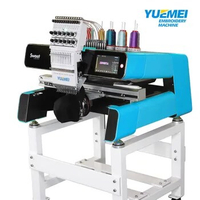 Hot sale!!! Same As Brother Single Head 12 15 Needles Embroidery Machine For Hats T-shirts etc