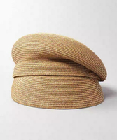 CA4報童帽子女秋冬日本毛呢海軍帽英倫復古羊毛貝雷帽遮陽草帽