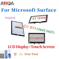 AAA+ New LCD For Microsoft Surface 3 RT3 1645 1657 LCD Surface RT 1516 LCD Surface RT2 1572 LCD Display Touch Screen Assembly