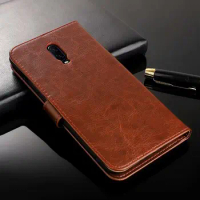 Oneplus 6T One Plus 6T Stand Wallet Flip Leather Case For Oneplus 6T One Plus 6T 6 T 1+6T Book Case Bumper Funds With Card Slots