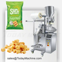 Automatic Stand up Zipper Bag Freeze Fish Snacks Popcorn Sugar Nut Dry Dried Fruit Vegetable Packing Machine