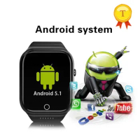 new Android OS MTK6580 Bluetooth 4.0 Smart Watch 3G WIFI gps ROM 16GB big memory Smart phone watch for Women Men Kids girls boy