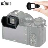 Kiwi Soft Silicone Extended Camera Eyecup Viewfinder Eyepiece For Nikon Z50 Long Eye Cup Replaces Nikon DK-30 Eyeshade Protector