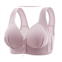 Bra Pakaian Dalam BH070 Wanita Model Terbaru Busa Tipis Elegan 46/105C UNGU