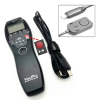 Video / Timer Remote Control Shutter Release Cable Cord for Sony A1 A9 A7 A7S A7R II III IV V A5100 A6600 A6500 ZV1 RX100 M6 M7